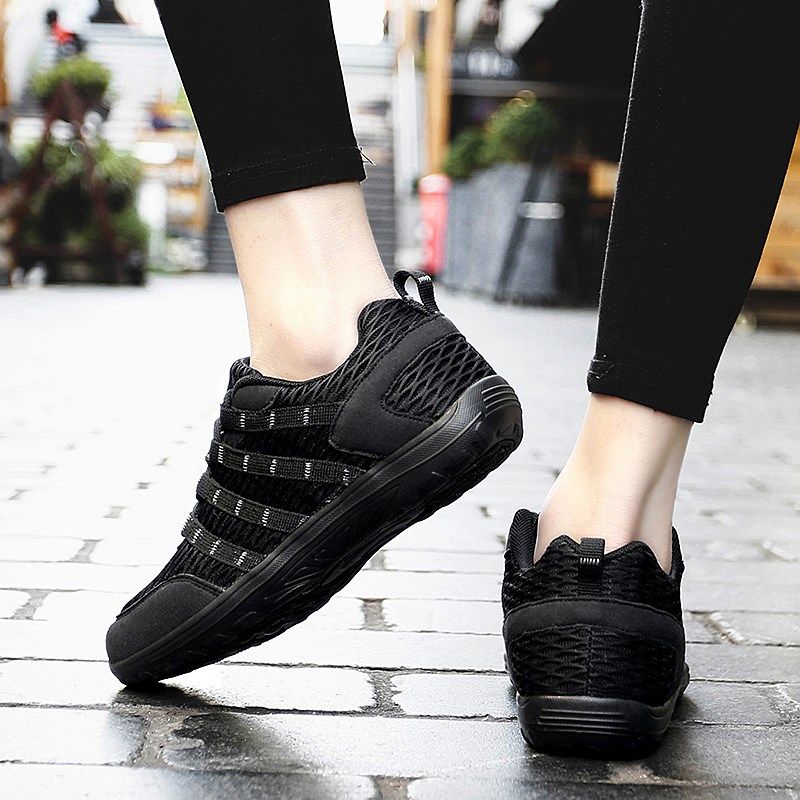 老妈平底鞋子系带低帮鞋春秋透气鞋妈妈鞋中老年妇女软底休闲鞋43,淘宝优惠券,粉丝福利购,淘宝优惠卷