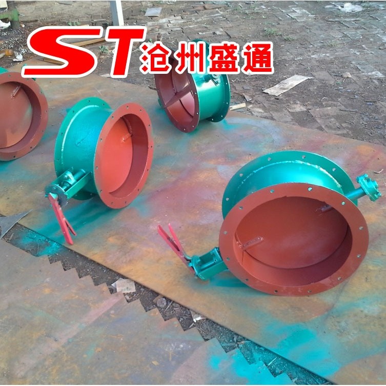 dn450翻板式烟道手动蝶阀 方形 圆形 蝶阀 304不锈钢风门,淘宝优惠券,粉丝福利购,淘宝优惠卷