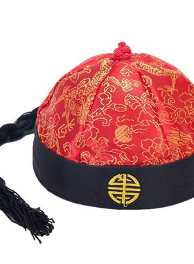 太子帽地主帽瓜皮帽格格帽清朝