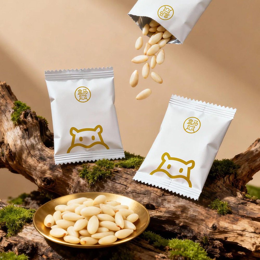 盒马 有机东北红松籽仁308g东北长白山红松子休闲零食坚果炒货