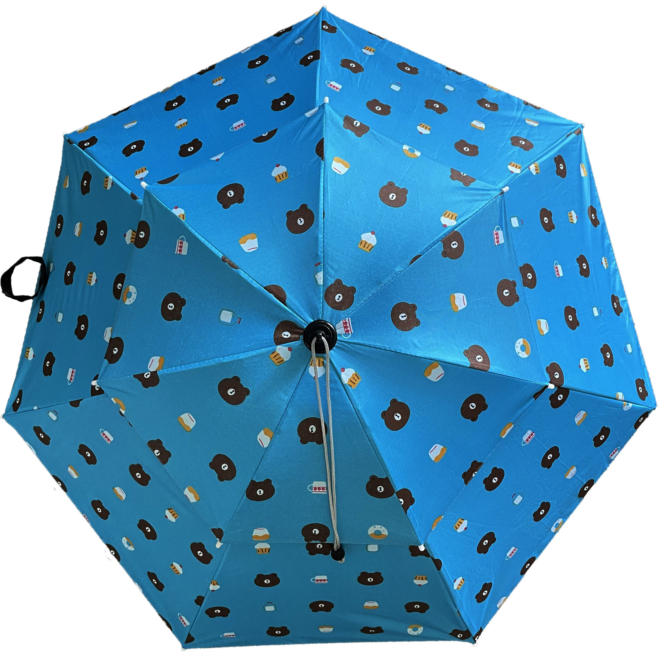 大号头戴伞钓鱼伞帽纤维头戴式遮阳雨伞户外垂钓防晒头顶斗笠帽子