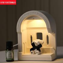 Fire-Free Incense Monument Valley Building Incense Light Designer Gift Little Night Light Senior Birthday Present