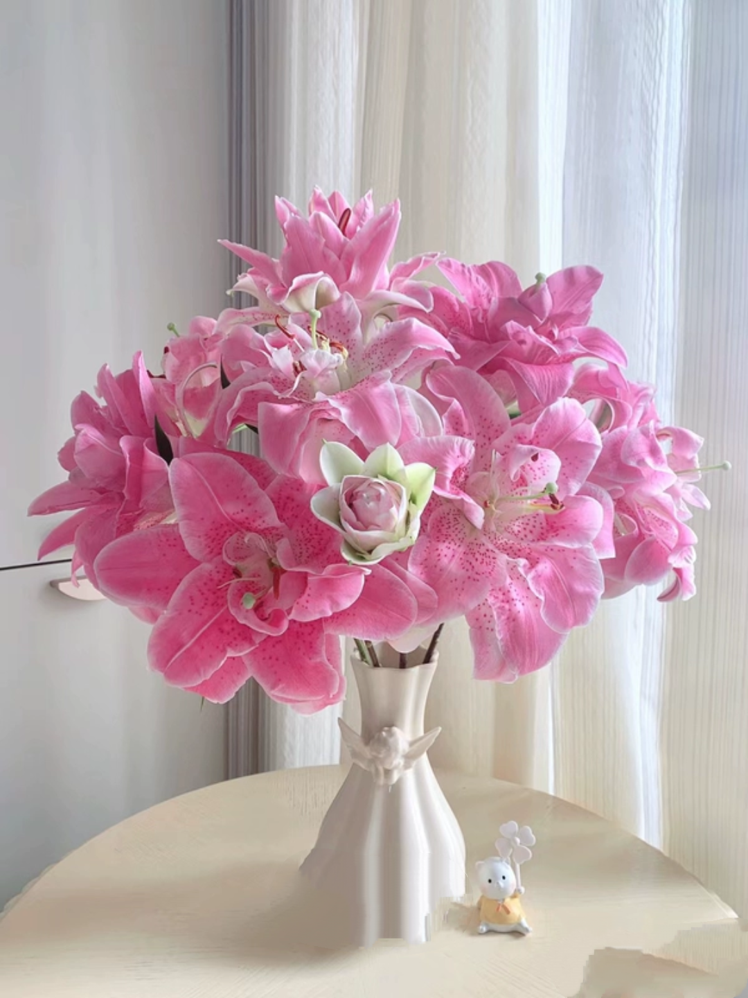 【粉拉菲】重瓣香水百合花云南鲜花昆明基地直发日常水养鲜花速递,淘宝优惠券,粉丝福利购,淘宝优惠卷