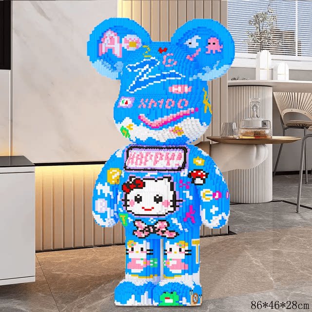 Small pellets children's gifts large assembled toys