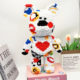 Tiny particle assembled building blocks puzzle educational toys for adults 3d girls and boys oversized violent bear model ornaments