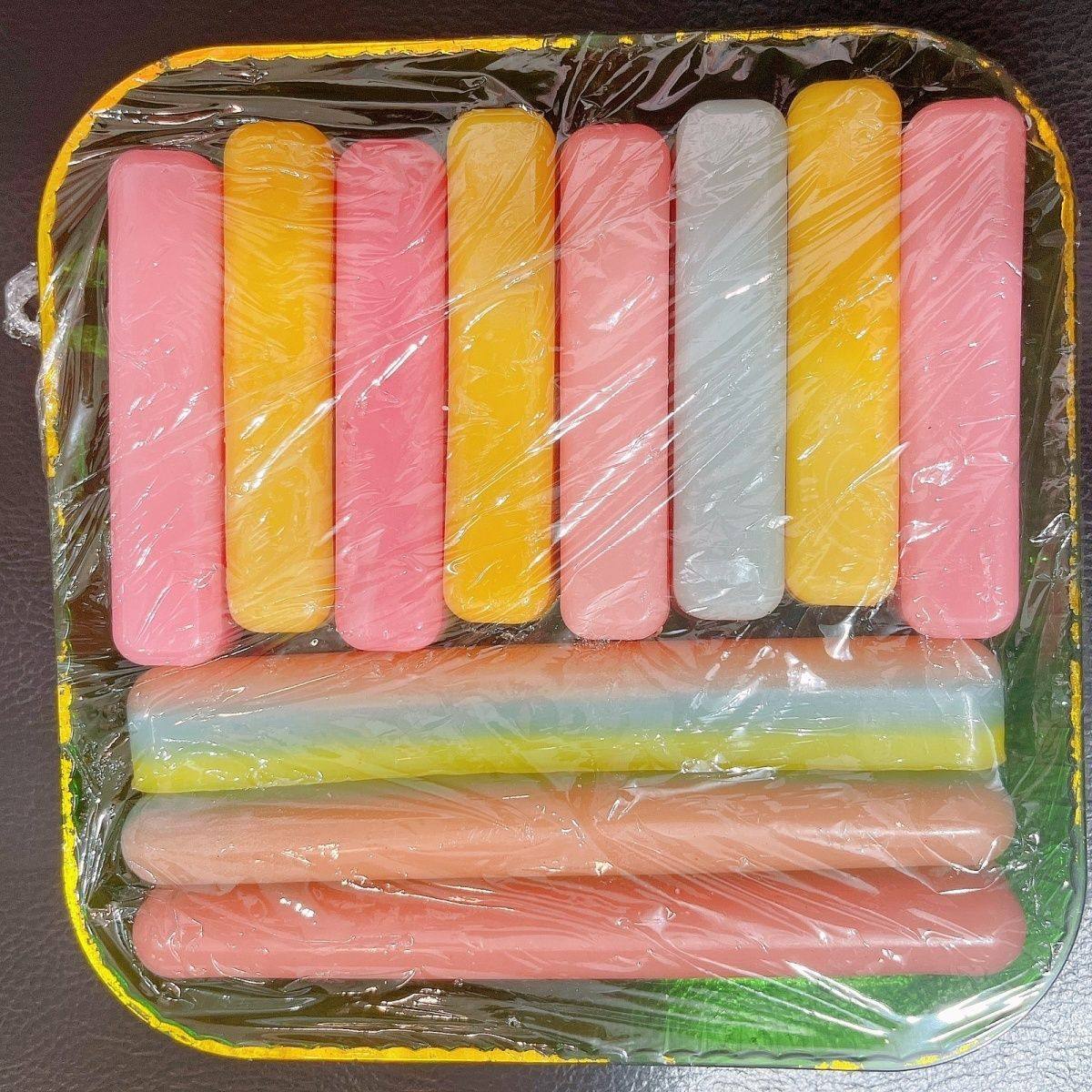 网红蜡瓶糖蜡瓶糖diy成品食用级蜂蜡同款腊瓶解馋声控蜡糖蜡棍_虎窝淘