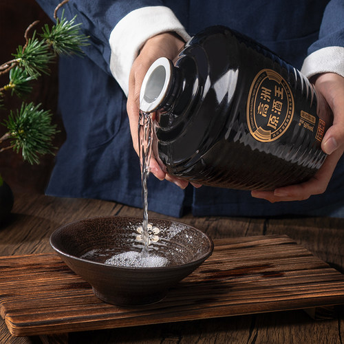 高洲原酒王·坛存特级白酒浓香型老酒纯粮食口粮酒1500ml坛装60度 - 图0