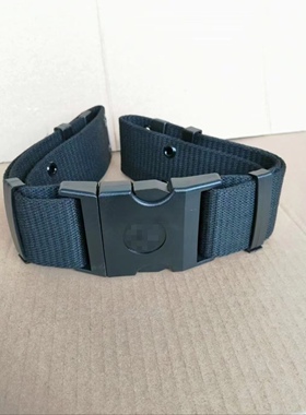 新式消防黑色编织内外编织腰带备勤常服裤腰带作训腰带黑色内皮带