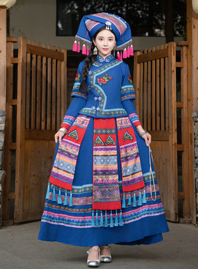 新广西壮族服饰女成人少数民族