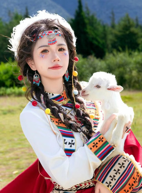 藏式复古民族风额饰异域风情