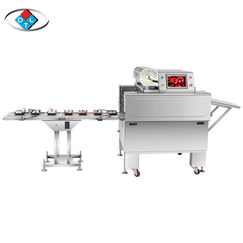 现货 全自动蔬菜肉类连续保鲜膜包装机托盒水果海鲜食品打包,淘宝优惠券,粉丝福利购,淘宝优惠卷