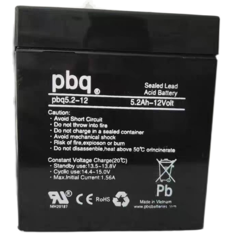 PBQ库卡机器人蓄电池.2- pbq5- V5.2AH 12V5AH专用铅酸蓄电池 - 图1