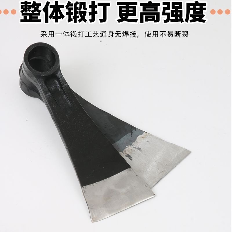 刨挖笋连锄草种菜撅树根镢头松土锻打多功能锄头农具手工连杆汽车,淘宝优惠券,粉丝福利购,淘宝优惠卷