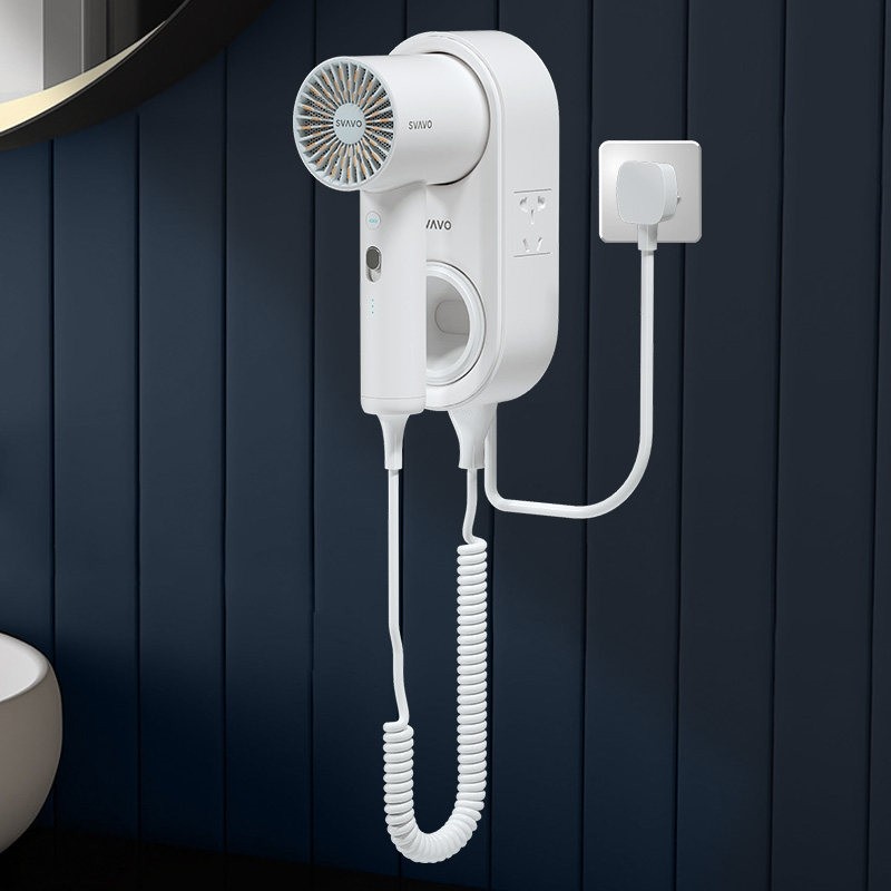 壁挂式电吹风机酒店宾馆家用浴室吹风筒挂壁式干发器卫生间负离子,淘宝优惠券,粉丝福利购,淘宝优惠卷