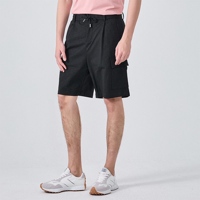 LIU·JO UOMO男士 夏季款休闲舒适抽绳系带工装风短裤休闲裤,淘宝优惠券,粉丝福利购,淘宝优惠卷