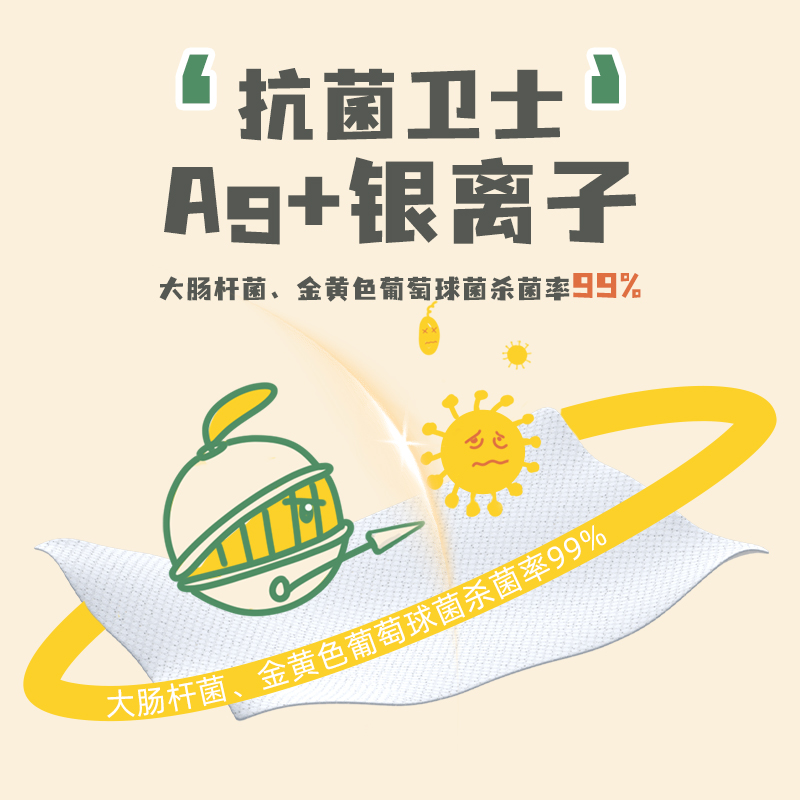 恋猫恋狗宠物湿巾猫咪小狗狗专用泪痕耳朵清洁擦脚抑菌湿纸巾80片