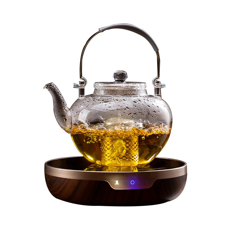 银落九天星空提梁煮茶壶家用x耐高温高硼硅玻璃茶壶电陶炉泡煮茶