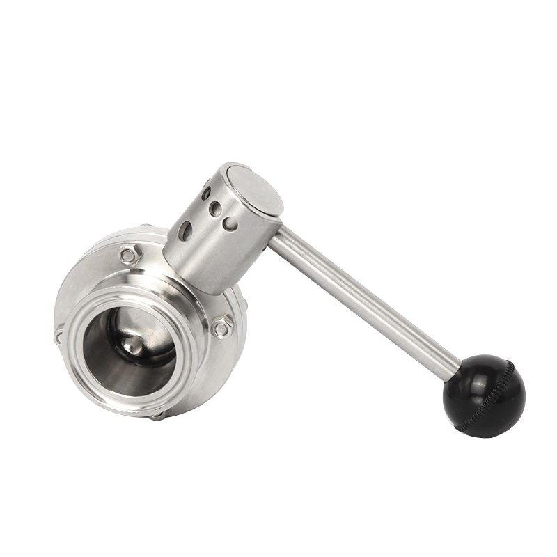 均州不锈钢304快装蝶阀精酿食品卫生级手动快接卡箍卡盘粉尘放料,淘宝优惠券,粉丝福利购,淘宝优惠卷