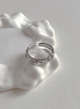 不规则戒指RONERAI金属ins女