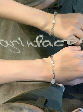 猫眼石手链RONERAI串珠百搭女