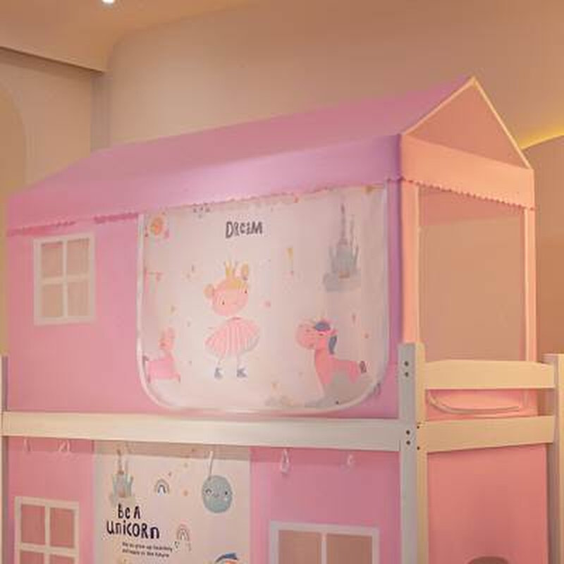 新款儿童双层床蚊帐家用子母床高低床上下铺双T层床上床遮光蚊帐,淘宝优惠券,粉丝福利购,淘宝优惠卷