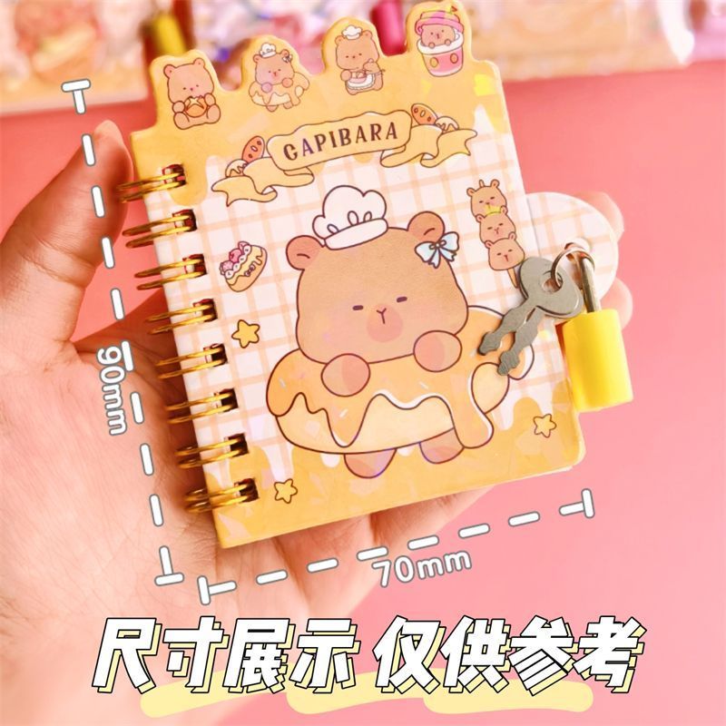 Nezha Demon Boy's kelp lock pocket notebook coil primary school student Ao Bing's notebook mini notebook gift prizes
