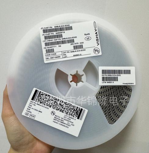 贴片TVS管P6SMB12A DO-214AA 丝印12A 12V单向 瞬态抑制二极管 - 图1