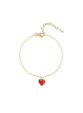 甜美气质草莓手链女款2025新款