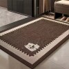 Special kitchen floor mats are non-slip, anti-oil and water-absorbent, high-end carpets, wipeable, washable and stain-resistant foot mats, washable entry doors