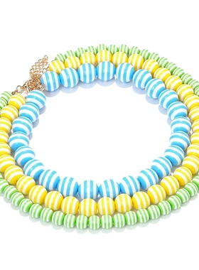 时尚波西米亚多层叠戴项链