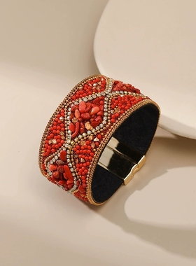 波西米亚风复古民族风手镯