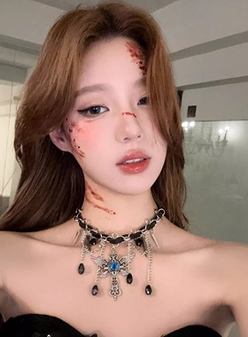 恶魔之眼暗黑万圣节爱神项链