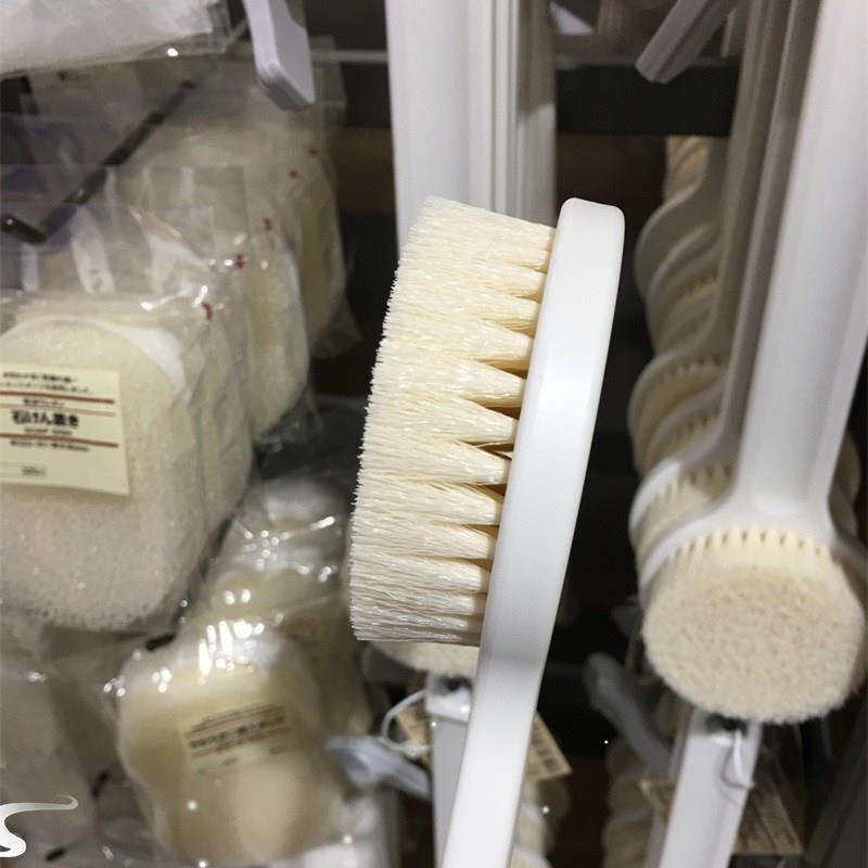 japanese bath brush rub back long handle arti洗澡刷子搓背刷 - 图3
