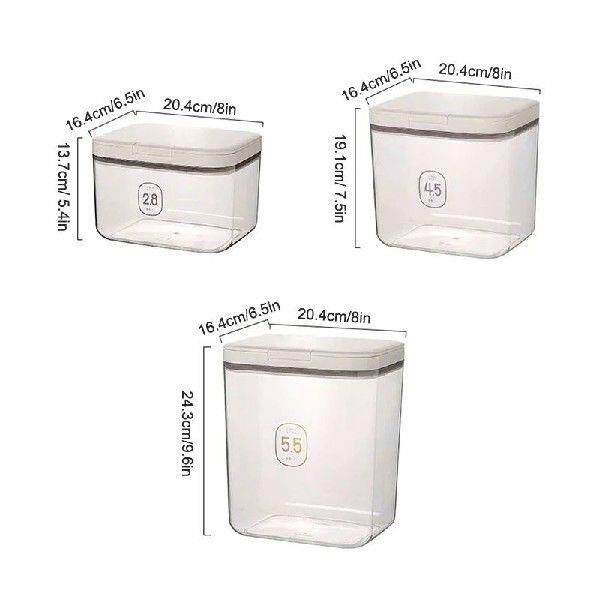 New 1PC Laundry Pods Container, 5.5L One-Click Pop-Up - 图0