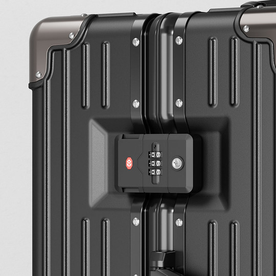 Pull back 2025 new suitcase, sturdy and durable, thickened travel code box, boys and girls trolley case, 24-inch leather suitcase