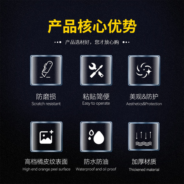 Suitable for No. 9 Mechanic MAMX2110P armor stickers