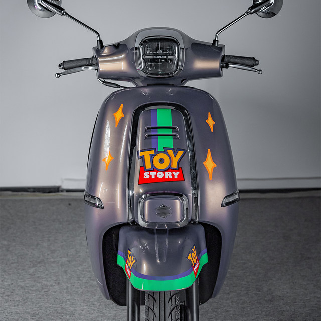 ເຫມາະສໍາລັບ Suzuki US125 ສະຕິກເກີຮູບແບບດຶງ