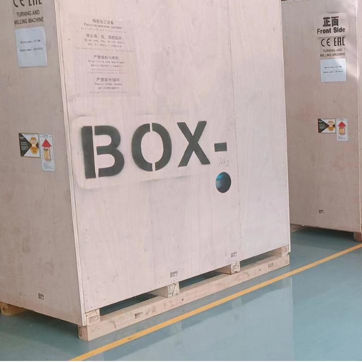 东莞大型贴面板免熏蒸木箱出口木箱支持来图来样整体受力木箱 - 图0
