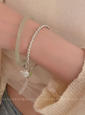 铃铛手链新款个性设计手镯时尚百搭气质手桌简约设计送闺蜜女友