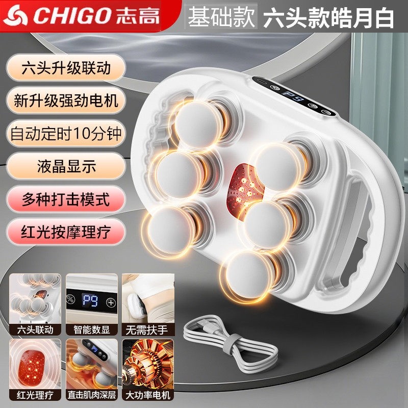 志高22头筋膜枪肌肉放松按摩器男枪女士专用肌膜枪女生多功能颈膜,淘宝优惠券,粉丝福利购,淘宝优惠卷