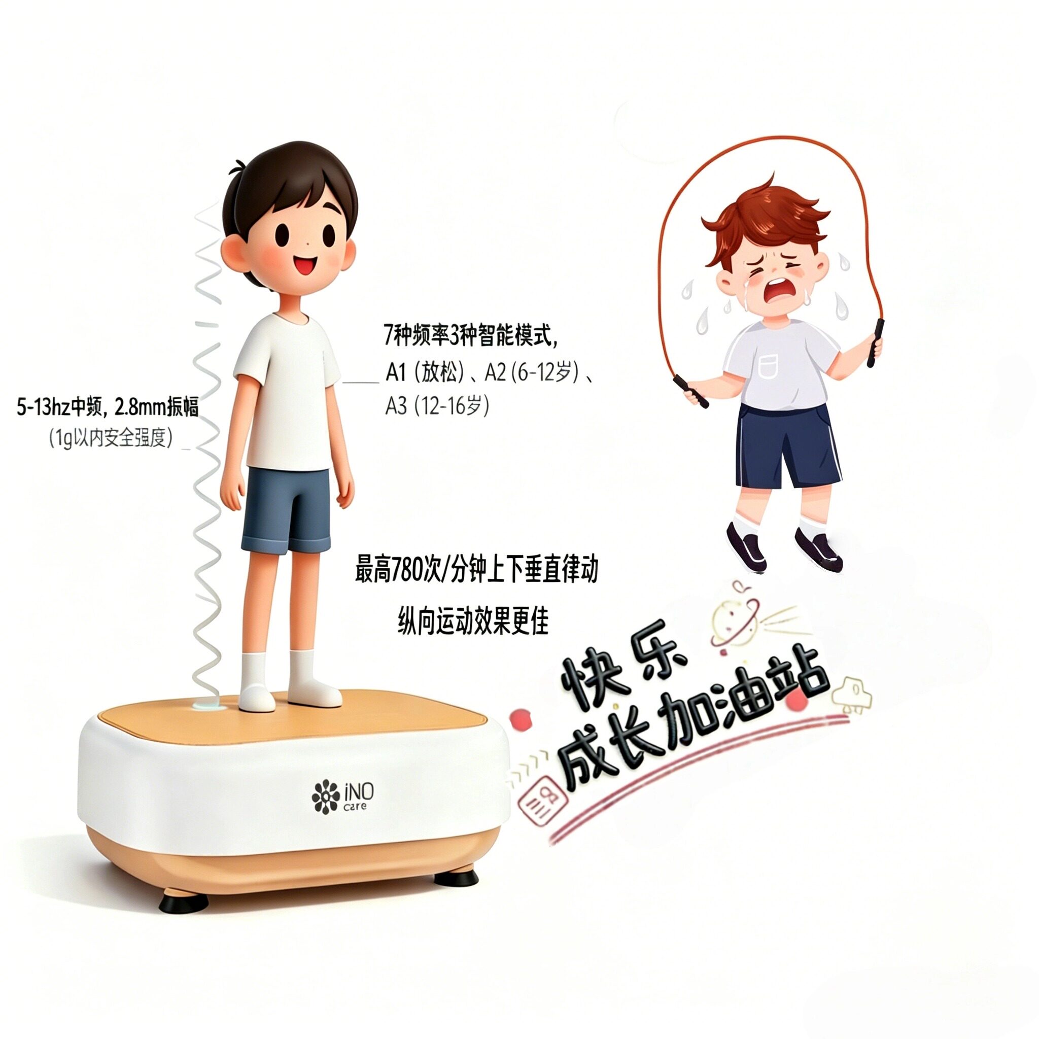 iNO律动机助力青少年成长追高长者健身瘦肚子防跌倒孝敬长者高端 瘦健实拍商品图