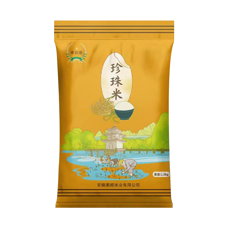 丰谷康珍珠米1.5kg*1袋3斤装 - 图0