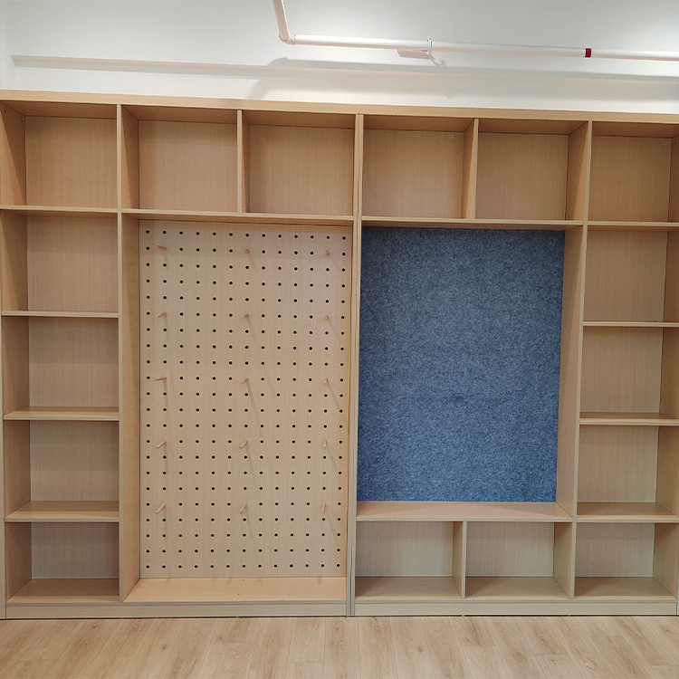 跨境爆品书架创意书柜整面墙 简约格子置物书柜靠墙一体式收纳柜,淘宝优惠券,粉丝福利购,淘宝优惠卷