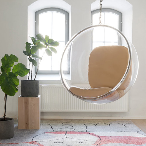 芬兰进口正版  泡泡椅吊椅 Eero Aarnio Originals Bubble chair - 图1