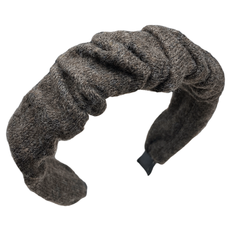 2025韩国网红新款针织褶皱发卡发箍女高级感时尚简约外出压发头箍,淘宝优惠券,粉丝福利购,淘宝优惠卷