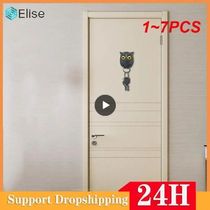 1 ~ 7PCS Owl Night Wall Magnetic Key Holder Magnets Hold