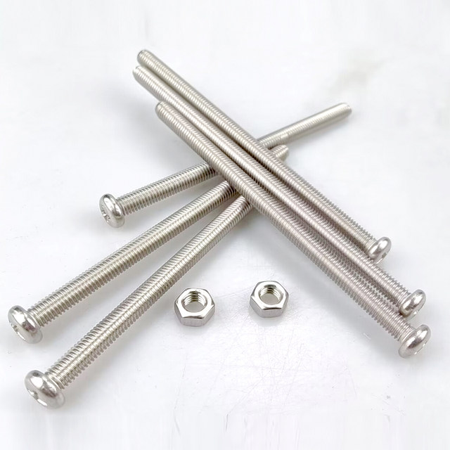 Extended nut Phillips screw 304 stainless steel