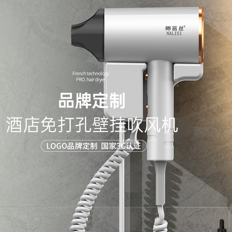 酒店吹风机宾馆民宿专用壁挂风筒制速干大风力静音蓝光负离子可定,淘宝优惠券,粉丝福利购,淘宝优惠卷
