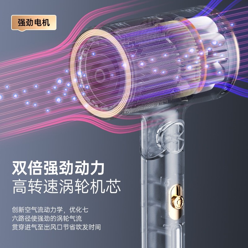 新款电吹风机家用可折叠大风力功子护发静音率速干冷热风恒温负离,淘宝优惠券,粉丝福利购,淘宝优惠卷