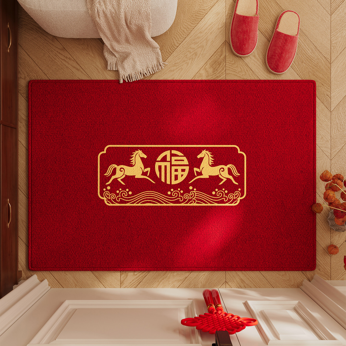 高级感入户门地垫玄关大门口门垫防滑脚垫可裁剪耐脏红色地毯定制,淘宝优惠券,粉丝福利购,淘宝优惠卷